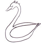 Swimming Bird/Swan